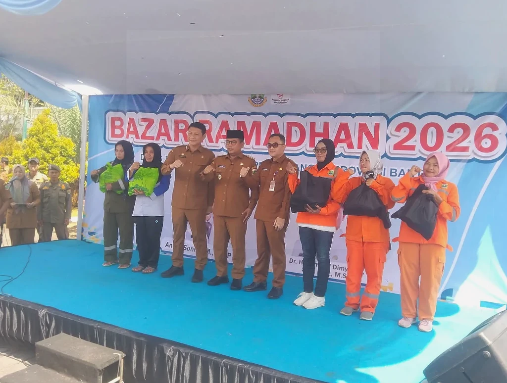 Gubernur Andra Soni Hadiri Bazaar Ramadhan Disperindag Banten, Bantu Masyarakat dan UKM