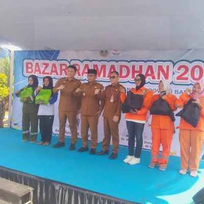 Gubernur Andra Soni Hadiri Bazaar Ramadhan Disperindag Banten, Bantu Masyarakat dan UKM