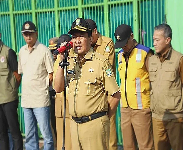 Pemkot Tangerang Gelar Operasi Gabungan Bersihkan Pasar Jelang Idulfitri