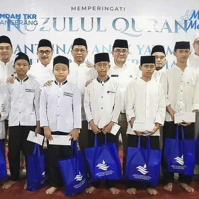 Perumdam TKR Santuni 50 Anak Yatim dalam Peringatan Nuzulul Qur’an
