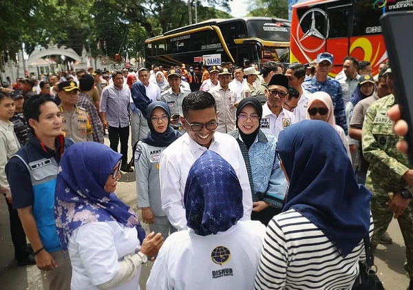 Gubernur Banten Andra Soni Lepas 990 Peserta Mudik Gratis Pemprov