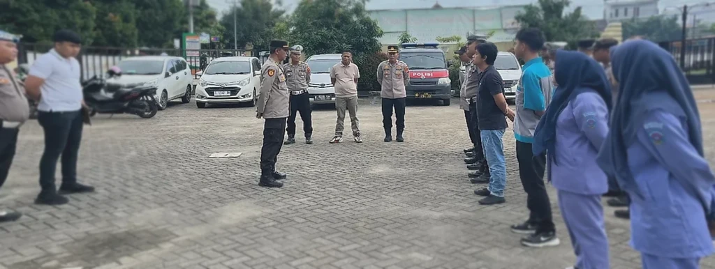 Kapolsek Kramatwatu Pimpin Rapat Kesiapan Operasi Idul Fitri dan Pengamanan Lalu Lintas