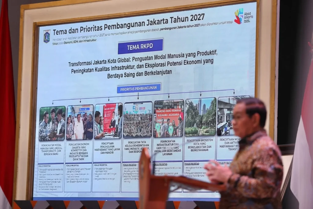 Gubernur Pramono Anung Hadiri Musrenbang RKPD 2027, Dorong Pemerataan Pembangunan Jakarta