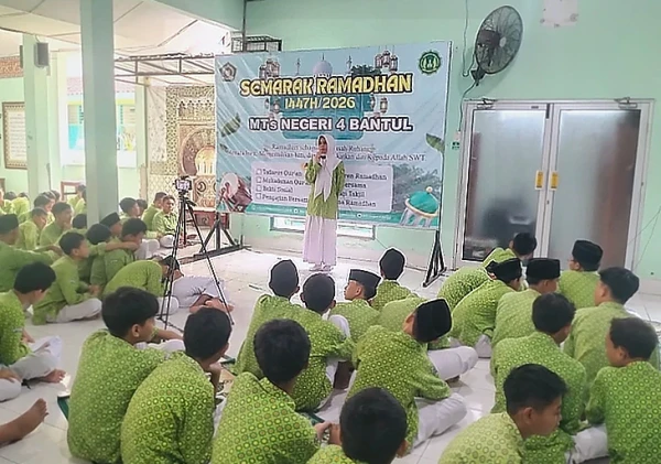 MTsN 4 Bantul Gelar Kultum Ramadan 1447 H, Latih Siswa Berani Berbicara