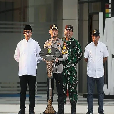 Ribuan Personel Gabungan Amankan Malam Takbir dan Idulfitri di Tangerang