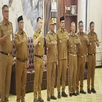 Bupati Kotabaru H. Muhammad Rusli Rotasi Sejumlah Pejabat Pimpinan Tinggi Pratama