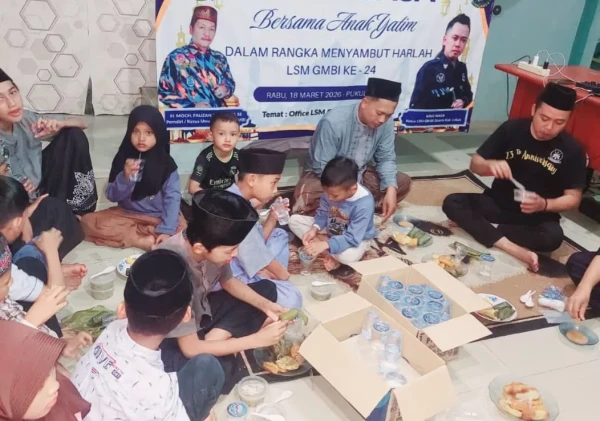 LSM GMBI Lebak Gelar Buka Puasa dan Santunan Anak Yatim Rayakan Harlah ke-24