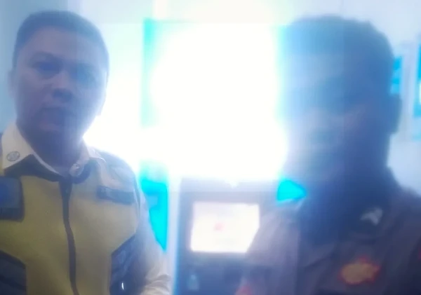 Polsek Baros Patroli ke Bank BJB, Cegah Kriminalitas Malam Hari