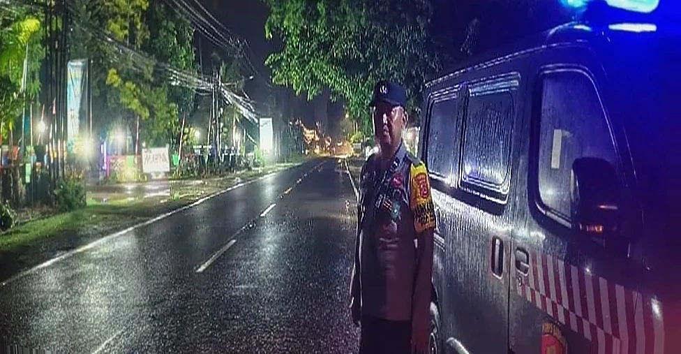Polsek Anyar Cilegon Gelar Patroli Malam Tekan Kriminalitas dan Balap Liar