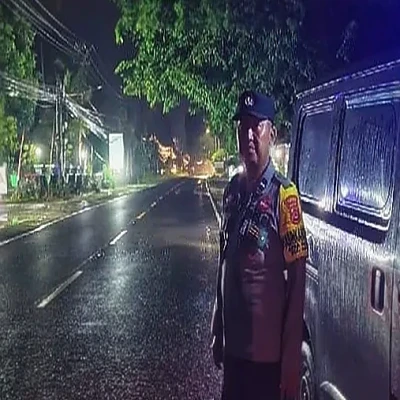 Polsek Anyar Cilegon Gelar Patroli Malam Tekan Kriminalitas dan Balap Liar