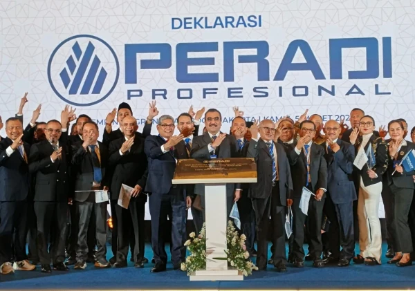 PERADI Profesional Dideklarasikan, Dorong Advokat Berintegritas di Era Digital