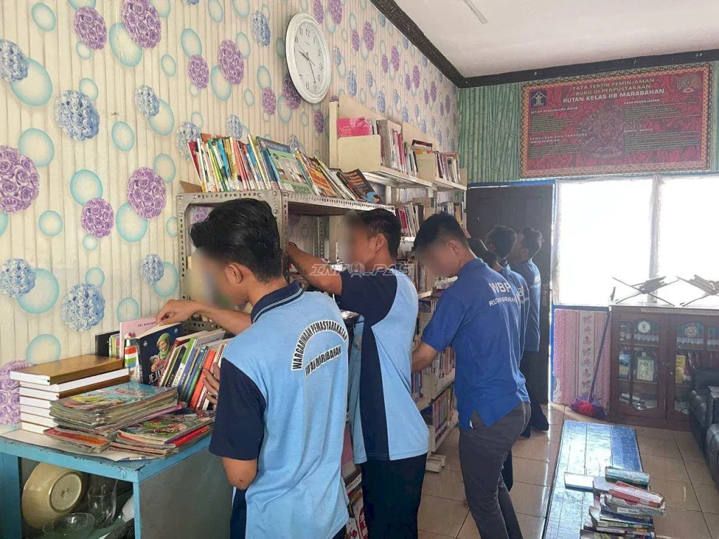 Rutan Marabahan Hadirkan Perpustakaan, Dorong Minat Baca Warga Binaan