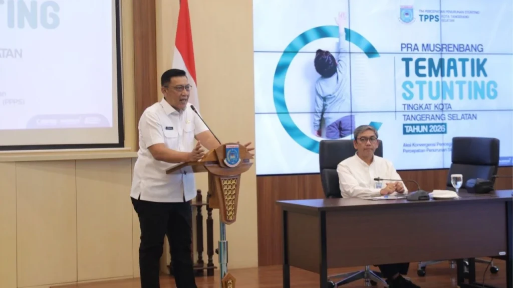 Pemkot Tangsel Gelar Pra-Musrenbang Tematik Stunting, Sekda Bambang Tegaskan Komitmen
