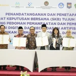 Mendagri dan Enam Menteri Teken SKB Pedoman Pemanfaatan Teknologi Digital dan AI
