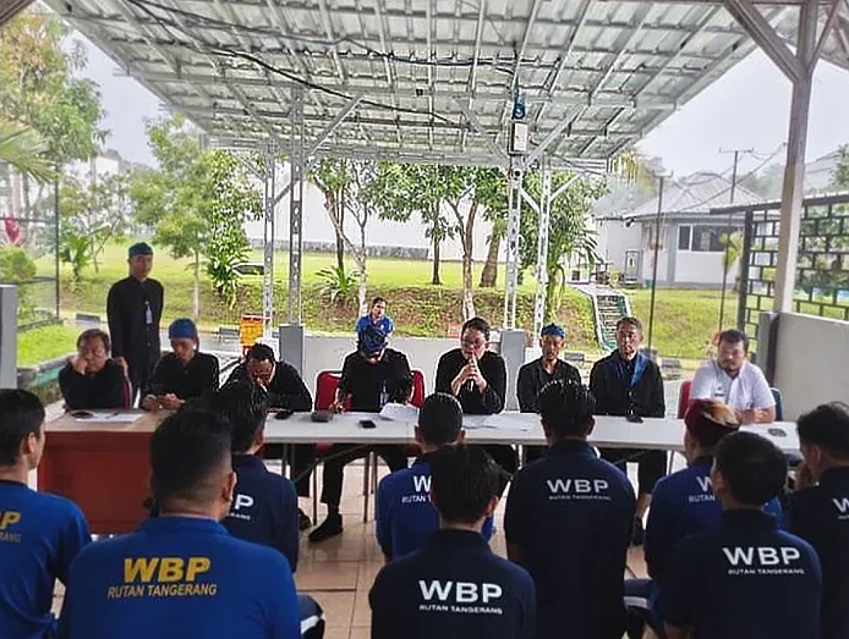 Rutan Kelas I Tangerang Usulkan Integrasi 12 Warga Binaan Lewat Sidang TPP