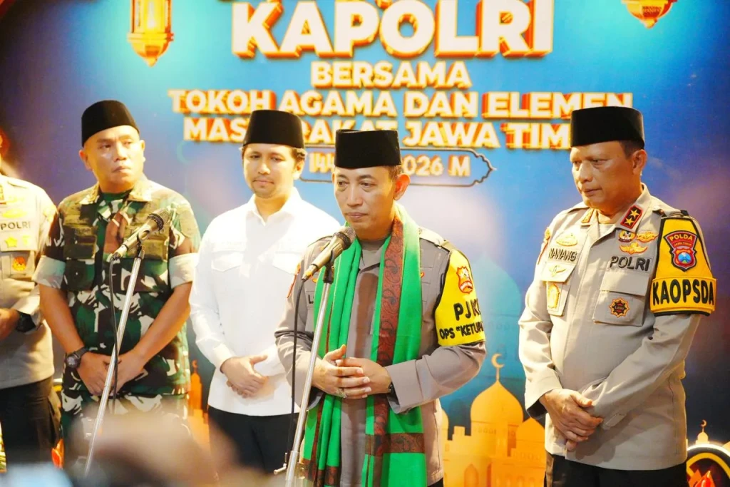 Kapolri Ajak Seluruh Elemen Bersatu Jaga Kamtibmas dan Dukung Program Presiden di Jatim
