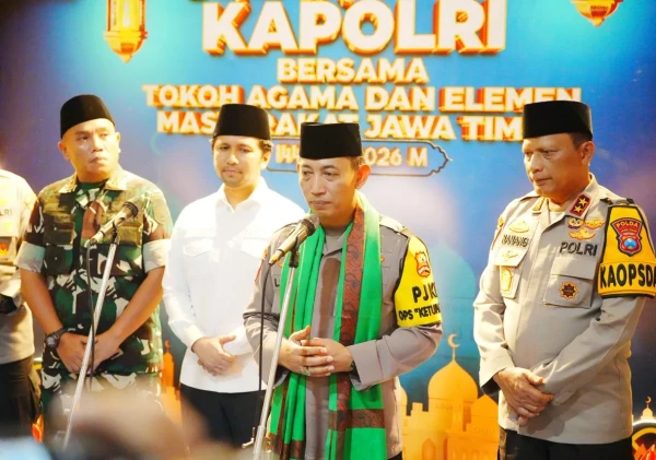 Kapolri Ajak Seluruh Elemen Bersatu Jaga Kamtibmas dan Dukung Program Presiden di Jatim