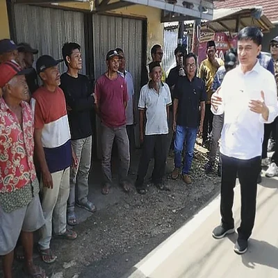 Wagub Banten Tinjau Jalan Mulus di Lebak, Warga Ungkap Rasa Syukur
