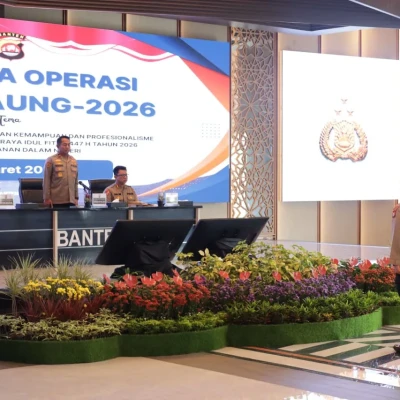 Polda Banten Gelar Latihan Pra Operasi Ketupat Maung 2026 untuk Pengamanan Idul Fitri