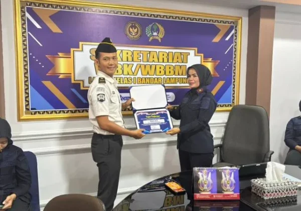 Lapas Bandar Lampung Beri Penghargaan Pegawai Teladan Triwulan Pertama 2026