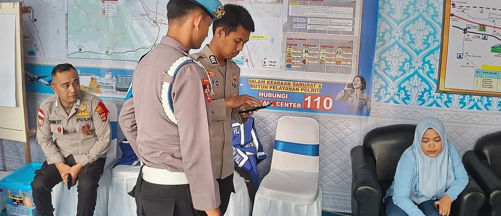 Polresta Serkot Pastikan Kesiapan Personel Pos Pengamanan Ketupat Maung 2026