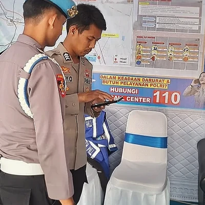 Polresta Serkot Pastikan Kesiapan Personel Pos Pengamanan Ketupat Maung 2026
