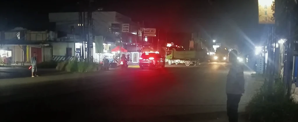 Polsek Kramatwatu Gelar Patroli Malam Antisipasi Kejahatan di Serang