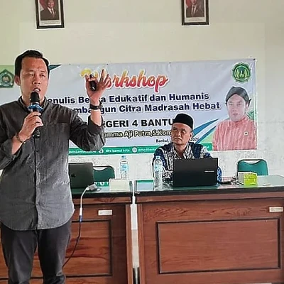 MTsN 4 Bantul Gelar Workshop Penulisan Berita, Tingkatkan Kompetensi Guru dan Pegawai
