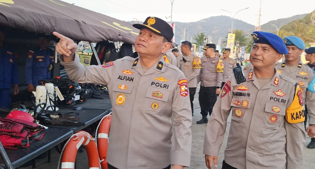 Itwasum Polri Periksa Kesiapan Arus Mudik Idul Fitri 2026 di Pelabuhan Merak