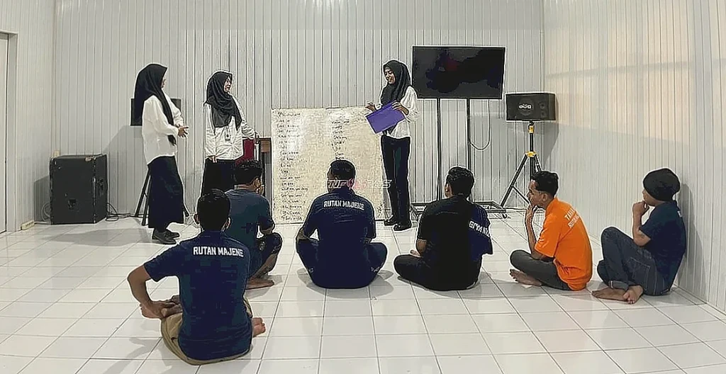 Rutan Majene Gelar Kelas Bahasa Inggris, Bekali Warga Binaan Keterampilan Baru
