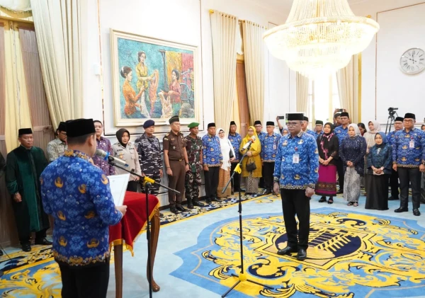 Wali Kota Cilegon Lantik Pj Sekda, Tekankan Koordinasi dan Responsivitas Pelayanan