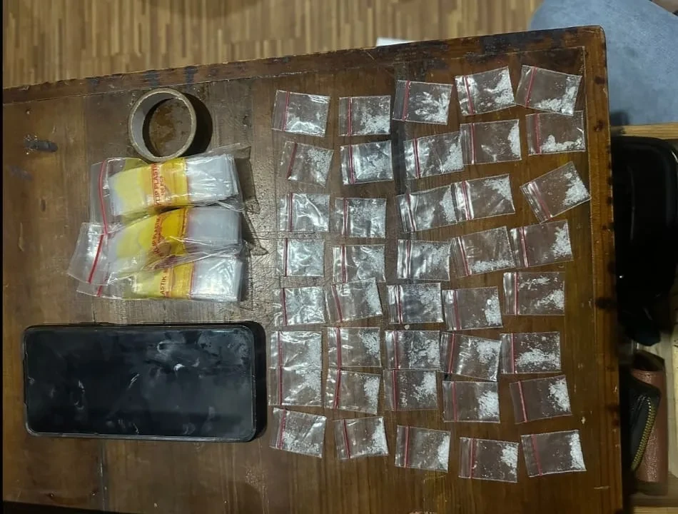 Buruh Serabutan di Kibin Ditangkap Polisi, Sembunyikan 40 Paket Sabu di Rumah Kosong