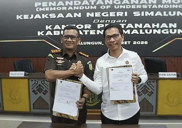 Kejaksaan Negeri Simalungun dan Kantor Pertanahan Teken MoU Penanganan Masalah Hukum