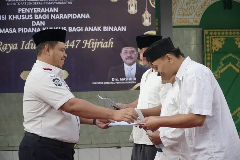 87 Warga Binaan Rutan Banjarnegara Terima Remisi Khusus Idul Fitri 1447 H
