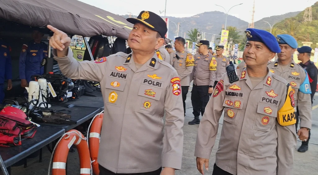 Tim Itwasum Polri Cek Kesiapan Arus Mudik Idul Fitri 2026 di Pelabuhan Merak