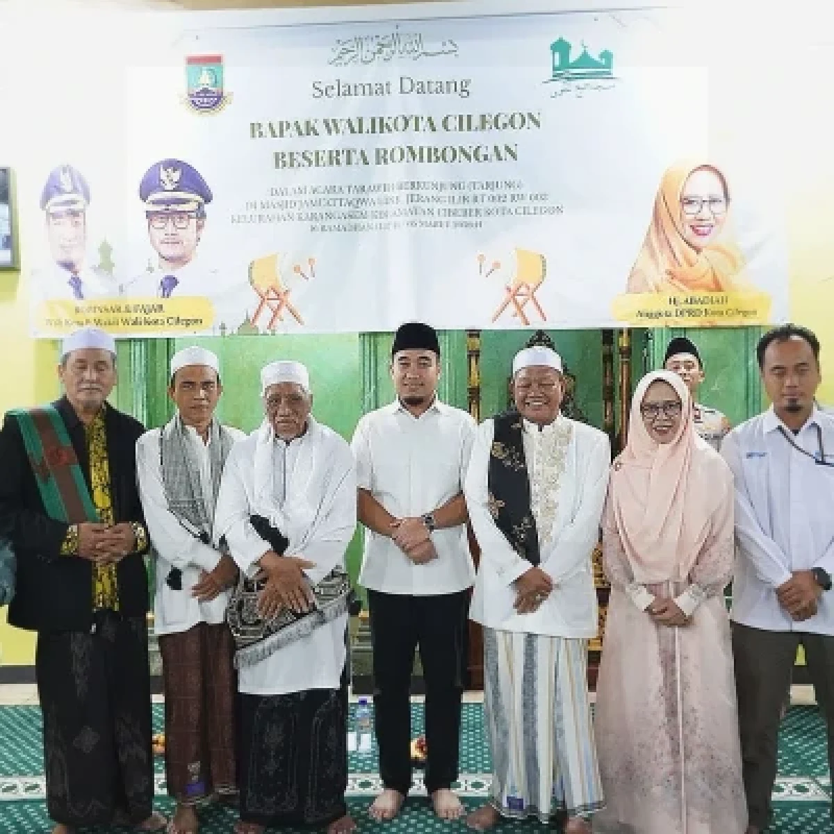 Wali Kota Cilegon Robinsar Pererat Silaturahmi Lewat Safari Ramadan di Cibeber