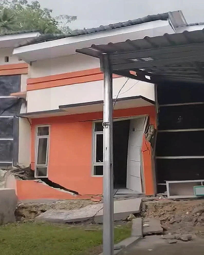 Tanah Gerak Rusak 20 Rumah di Pajangan Bantul, Kerugian Capai Rp4 Miliar