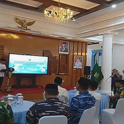 Danrem 064/Maulana Yusuf Hadiri Buka Puasa Bersama Forkopimda Banten