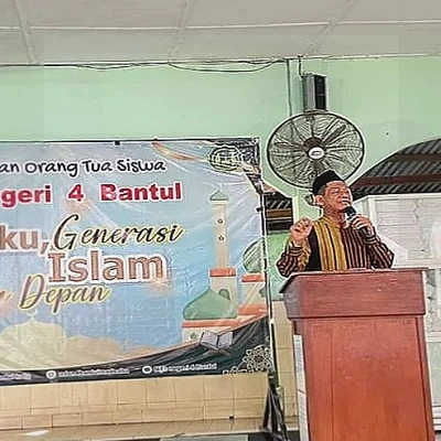 MTsN 4 Bantul Gelar Pengajian Orang Tua, Pererat Silaturahim dan Dukung Pendidikan Siswa