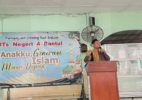 MTsN 4 Bantul Gelar Pengajian Orang Tua, Pererat Silaturahim dan Dukung Pendidikan Siswa