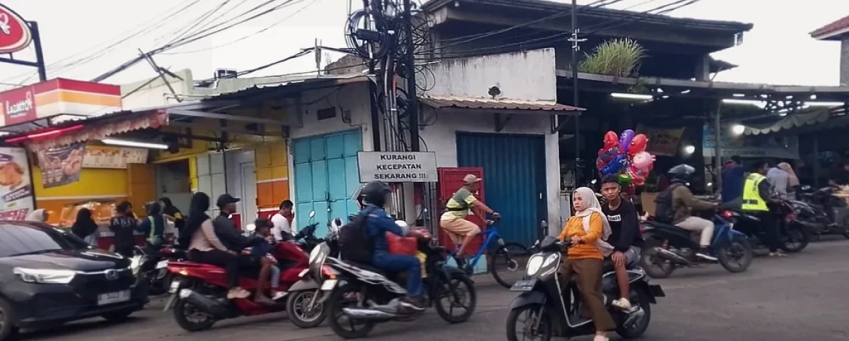 Polsek Ciwandan Atur Lalu Lintas di Cilegon Antisipasi Kepadatan Ngabuburit