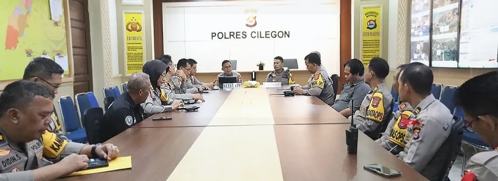 Polres Cilegon Terima Supervisi Stamaops Polri untuk Pastikan Operasi Ketupat 2026 Optimal