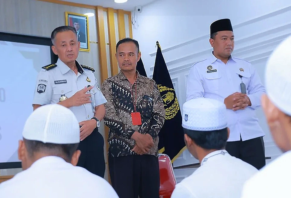 Kepala Ditjenpas Jatim Tinjau Program PKBM di Lapas Mojokerto