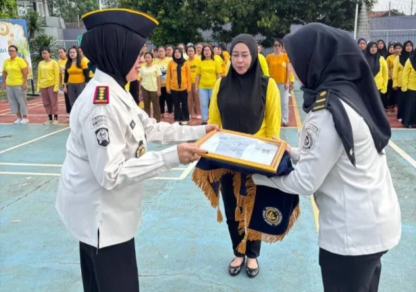 Lapas Perempuan Tangerang Beri Penghargaan WBP Berprestasi Lewat Inovasi GEMBIRA