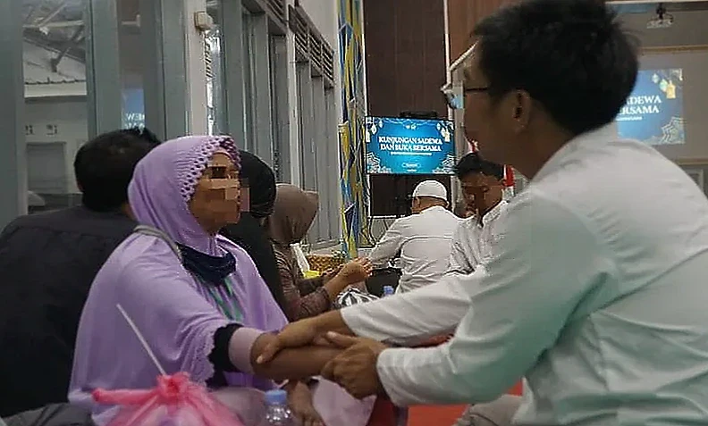 Rutan Banjarnegara Fasilitasi Buka Puasa Bersama Warga Binaan dan Keluarga