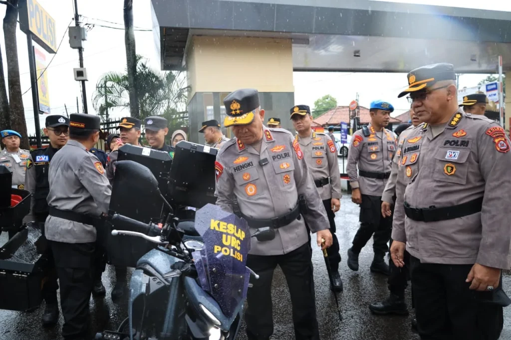 Kapolda Banten Irjen Pol Hengki Pastikan Kendaraan Operasional Siap Tempur untuk Operasi Ketupat Maung 2026