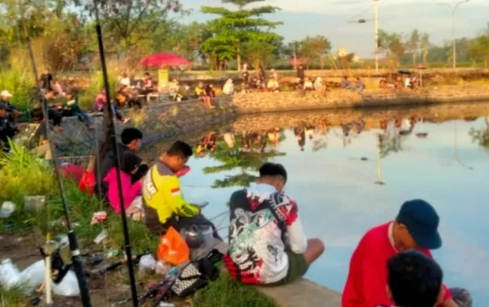Kapolres Serang Hadiri Lomba Mancing Jumat Ceria, Pererat Hubungan dengan Masyarakat