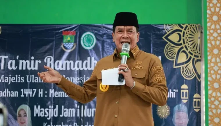 Bupati Tangerang Buka Ta'mir Ramadan Masjid Jami Nurul Yaqin Cikupa
