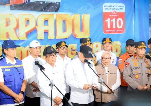 Gubernur Banten dan Menko PMK Tinjau Kesiapan Pelabuhan Merak untuk Mudik Lebaran 2026