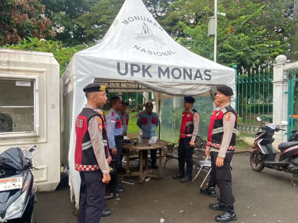 Detasemen Perintis Baharkam Polri Gelar Pengamanan dan Patroli di Pusat Jakarta